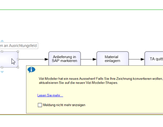 Neues Look & Feel, Vizi Modeler für Microsoft Visio von itp commerce ag